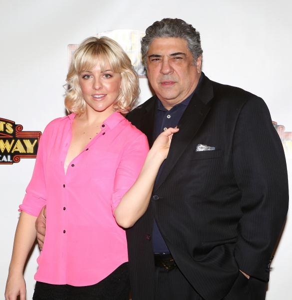 Helene Yorke and Vincent Pastore  Photo