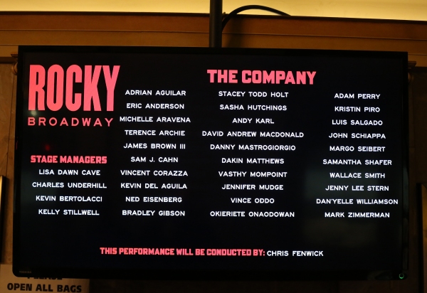 Photo Coverage: ROCKY Comes Out Punching with Surprise Appearance by Sylvester Stallone at First Preview!  Image