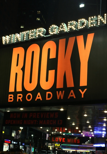 Photo Coverage: ROCKY Comes Out Punching with Surprise Appearance by Sylvester Stallone at First Preview!  Image