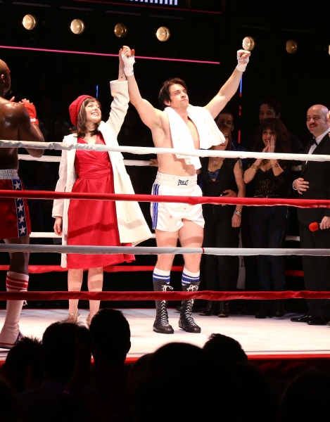 Photo Coverage: ROCKY Comes Out Punching with Surprise Appearance by Sylvester Stallone at First Preview!  Image