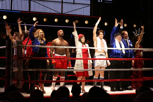 Photo Coverage: ROCKY Comes Out Punching with Surprise Appearance by Sylvester Stallone at First Preview!  Image