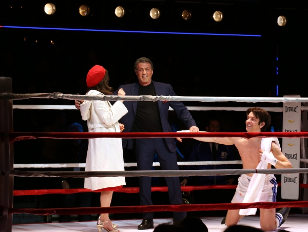 Photo Coverage: ROCKY Comes Out Punching with Surprise Appearance by Sylvester Stallone at First Preview!  Image