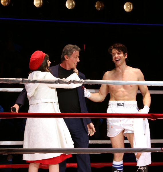 Photo Coverage: ROCKY Comes Out Punching with Surprise Appearance by Sylvester Stallone at First Preview!  Image