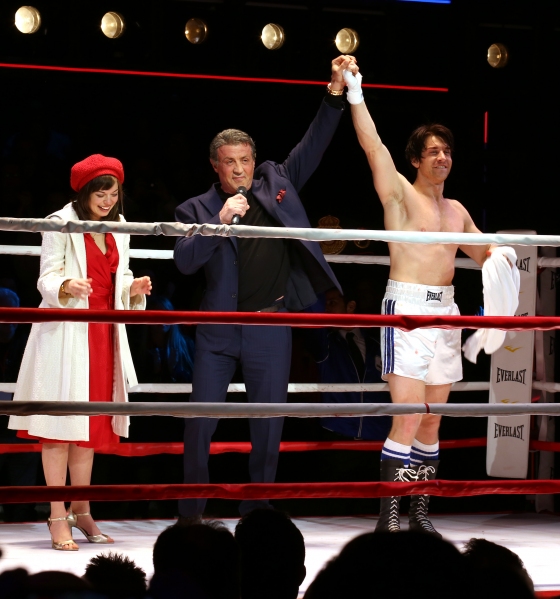 Photo Coverage: ROCKY Comes Out Punching with Surprise Appearance by Sylvester Stallone at First Preview!  Image