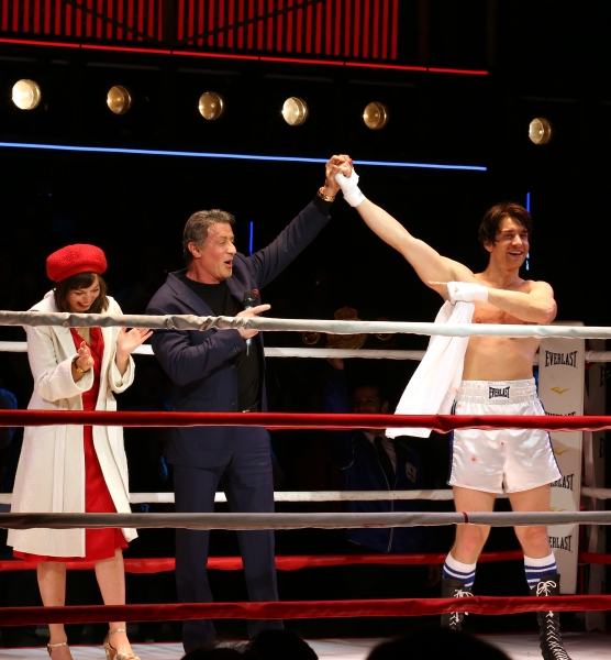 Photo Coverage: ROCKY Comes Out Punching with Surprise Appearance by Sylvester Stallone at First Preview!  Image