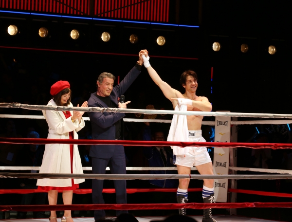 Photo Coverage: ROCKY Comes Out Punching with Surprise Appearance by Sylvester Stallone at First Preview!  Image