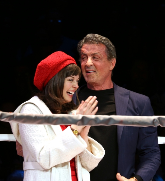 Photo Coverage: ROCKY Comes Out Punching with Surprise Appearance by Sylvester Stallone at First Preview!  Image
