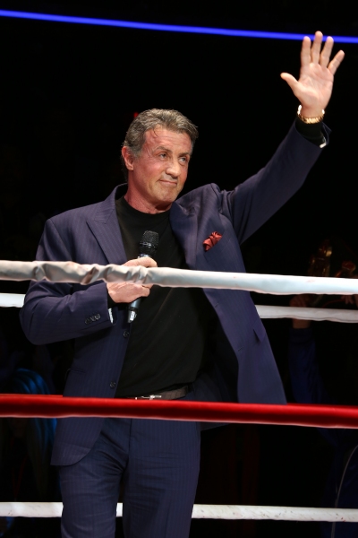 Photo Coverage: ROCKY Comes Out Punching with Surprise Appearance by Sylvester Stallone at First Preview!  Image