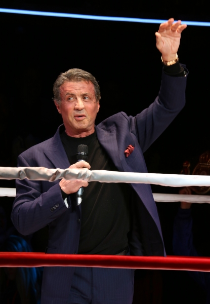 Photo Coverage: ROCKY Comes Out Punching with Surprise Appearance by Sylvester Stallone at First Preview!  Image