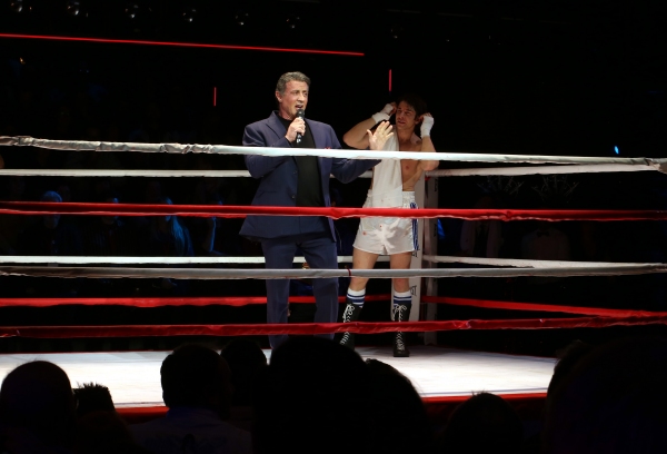 Photo Coverage: ROCKY Comes Out Punching with Surprise Appearance by Sylvester Stallone at First Preview!  Image