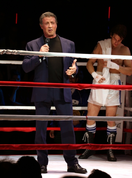 Photo Coverage: ROCKY Comes Out Punching with Surprise Appearance by Sylvester Stallone at First Preview!  Image
