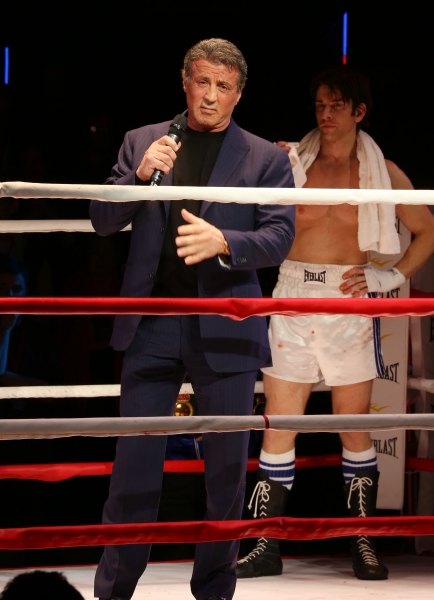Photo Coverage: ROCKY Comes Out Punching with Surprise Appearance by Sylvester Stallone at First Preview!  Image