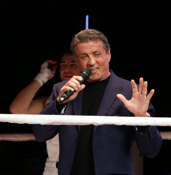 Photo Coverage: ROCKY Comes Out Punching with Surprise Appearance by Sylvester Stallone at First Preview!  Image