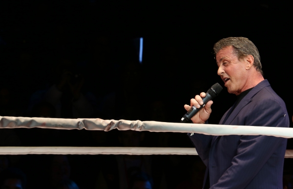 Photo Coverage: ROCKY Comes Out Punching with Surprise Appearance by Sylvester Stallone at First Preview!  Image