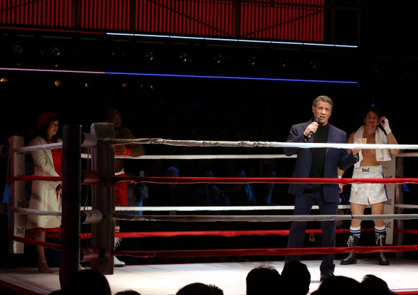 Photo Coverage: ROCKY Comes Out Punching with Surprise Appearance by Sylvester Stallone at First Preview!  Image