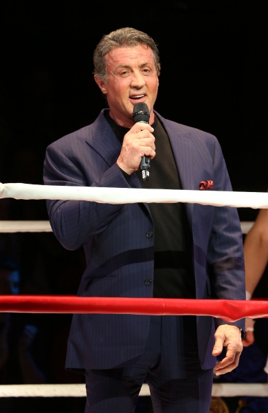 Photo Coverage: ROCKY Comes Out Punching with Surprise Appearance by Sylvester Stallone at First Preview!  Image