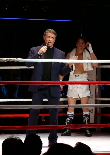Photo Coverage: ROCKY Comes Out Punching with Surprise Appearance by Sylvester Stallone at First Preview!  Image