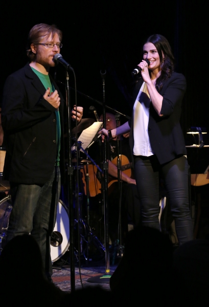 Anthony Rapp and Idina Menzel  Photo