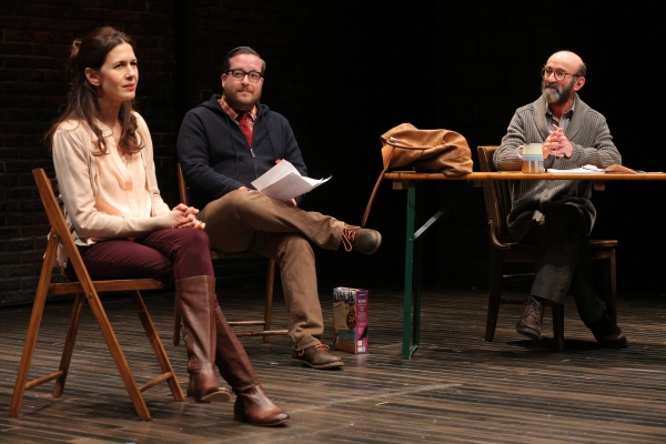 Photo Flash: First Look at Jessica Hecht, Dominic Fumusa and More in STAGE KISS at Playwrights Horizons Image
