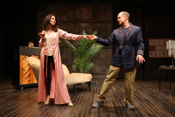Photo Flash: First Look at Jessica Hecht, Dominic Fumusa and More in STAGE KISS at Playwrights Horizons Image