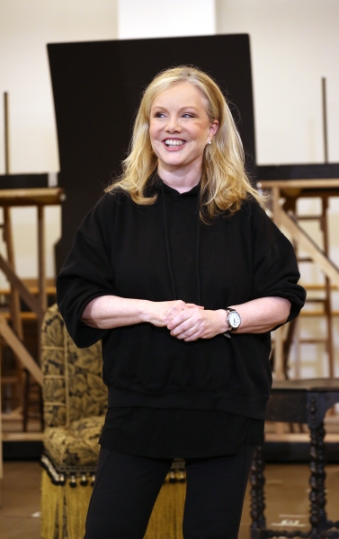 Photo Coverage: In Rehearsal with Zach Braff, Marin Mazzie & the Cast of BULLETS OVER BROADWAY! Image