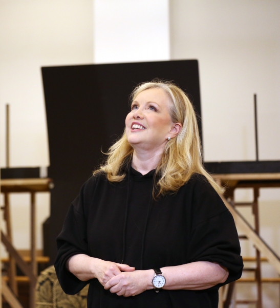 Photo Coverage: In Rehearsal with Zach Braff, Marin Mazzie & the Cast of BULLETS OVER BROADWAY! Image