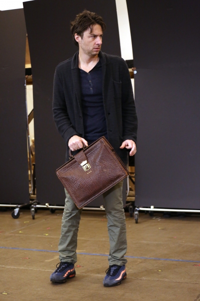 Photo Coverage: In Rehearsal with Zach Braff, Marin Mazzie & the Cast of BULLETS OVER BROADWAY! Image