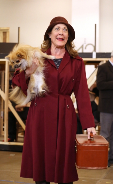 Photo Coverage: In Rehearsal with Zach Braff, Marin Mazzie & the Cast of BULLETS OVER BROADWAY! Image