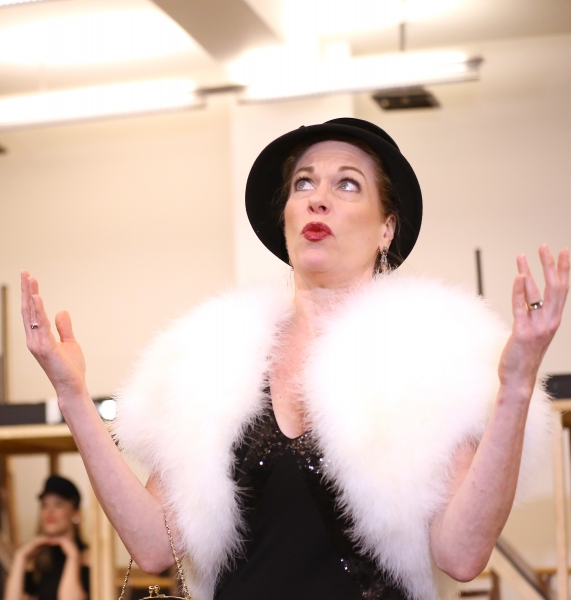 Photo Coverage: In Rehearsal with Zach Braff, Marin Mazzie & the Cast of BULLETS OVER BROADWAY! Image
