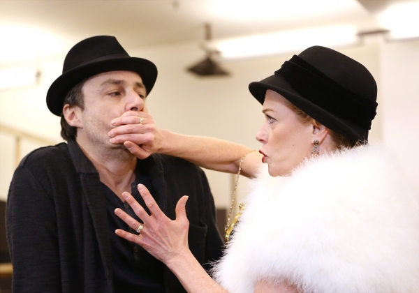 Photo Coverage: In Rehearsal with Zach Braff, Marin Mazzie & the Cast of BULLETS OVER BROADWAY! Image