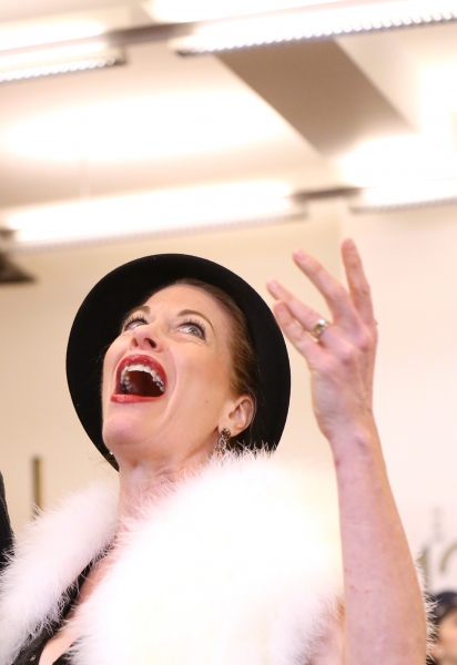 Photo Coverage: In Rehearsal with Zach Braff, Marin Mazzie & the Cast of BULLETS OVER BROADWAY! Image