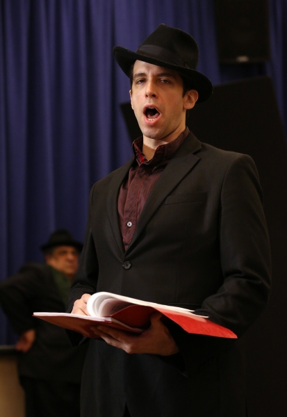 Photo Coverage: In Rehearsal with Zach Braff, Marin Mazzie & the Cast of BULLETS OVER BROADWAY! Image
