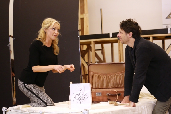 Photo Coverage: In Rehearsal with Zach Braff, Marin Mazzie & the Cast of BULLETS OVER BROADWAY! Image