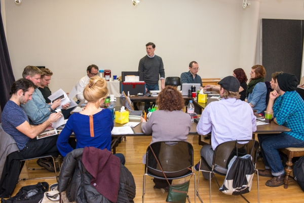 Photo Flash: In Rehearsal with the Cast of TACT's Revival of Christopher Durang's BEYOND THERAPY 