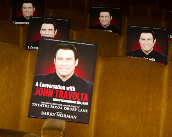 Photo Flash: Inside John Travolta's West End Stage Conversation! 