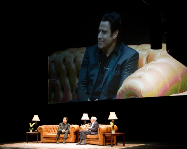 Photo Flash: Inside John Travolta's West End Stage Conversation! 