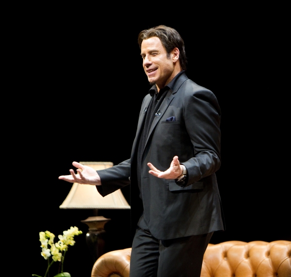 Photo Flash: Inside John Travolta's West End Stage Conversation! 