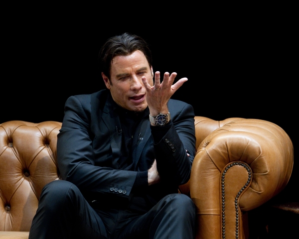 Photo Flash: Inside John Travolta's West End Stage Conversation! 