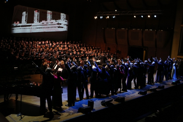 Photo Coverage: Inside the Ship of Dreams: A Look Back at TITANIC: THE MUSICAL Concert at Avery Fisher Hall with Michael Cerveris,  Brian d'Arcy James & More! Image