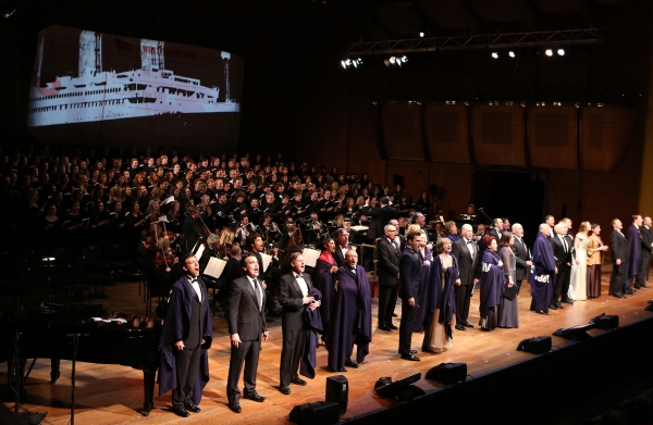 Photo Coverage: Inside the Ship of Dreams: A Look Back at TITANIC: THE MUSICAL Concert at Avery Fisher Hall with Michael Cerveris,  Brian d'Arcy James & More! Image