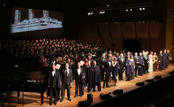 Photo Coverage: Inside the Ship of Dreams: A Look Back at TITANIC: THE MUSICAL Concert at Avery Fisher Hall with Michael Cerveris,  Brian d'Arcy James & More! Image