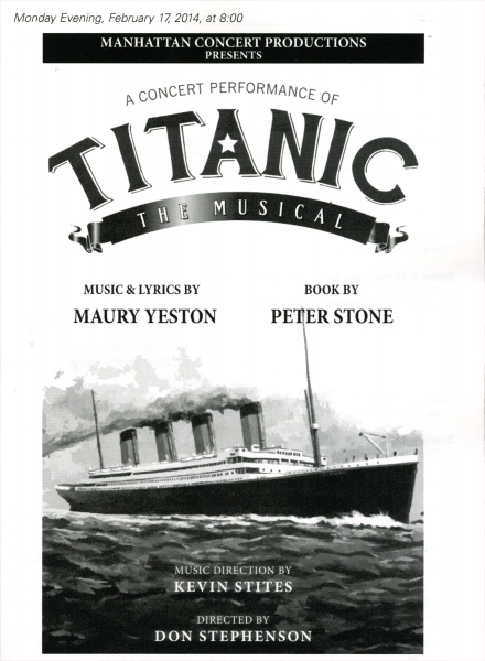 Photo Coverage: Inside the Ship of Dreams: A Look Back at TITANIC: THE MUSICAL Concert at Avery Fisher Hall with Michael Cerveris,  Brian d'Arcy James & More! Image