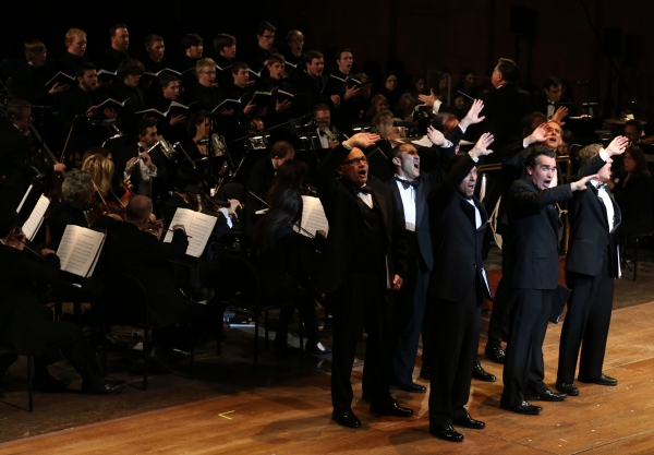 Photo Coverage: Inside the Ship of Dreams: A Look Back at TITANIC: THE MUSICAL Concert at Avery Fisher Hall with Michael Cerveris,  Brian d'Arcy James & More! Image