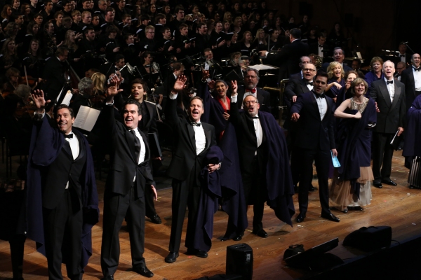 Photo Coverage: Inside the Ship of Dreams: A Look Back at TITANIC: THE MUSICAL Concert at Avery Fisher Hall with Michael Cerveris,  Brian d'Arcy James & More! Image