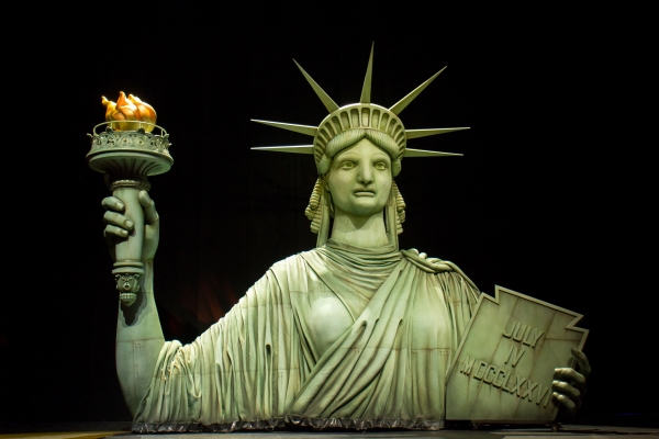 Photo Coverage: First Look at HEART AND LIGHTS' Lady Liberty Puppet 