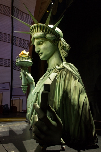 Photo Coverage: First Look at HEART AND LIGHTS' Lady Liberty Puppet Image