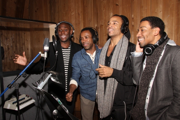 Photo Flash: In the Recording Studio with the Cast of Broadway's BEAUTIFUL! Image