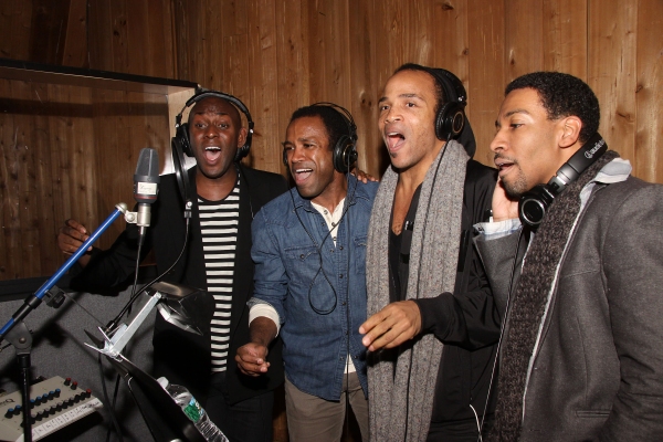 Photo Flash: In the Recording Studio with the Cast of Broadway's BEAUTIFUL! Image
