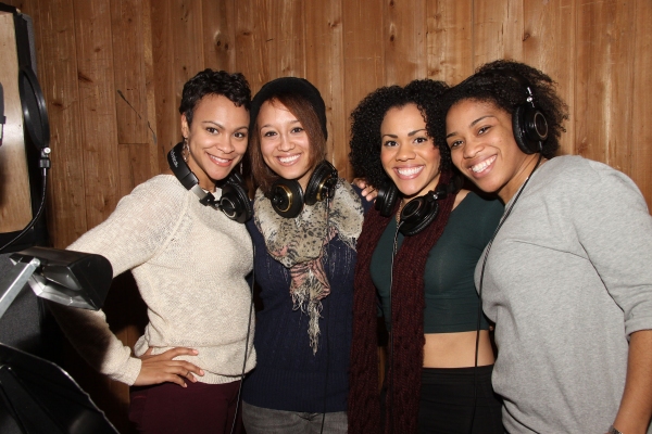 Photo Flash: In the Recording Studio with the Cast of Broadway's BEAUTIFUL! Image