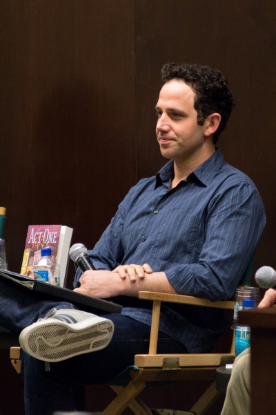 Photo Coverage: Tony Shalhoub & Santino Fontana Read from ACT ONE at Barnes & Noble Image